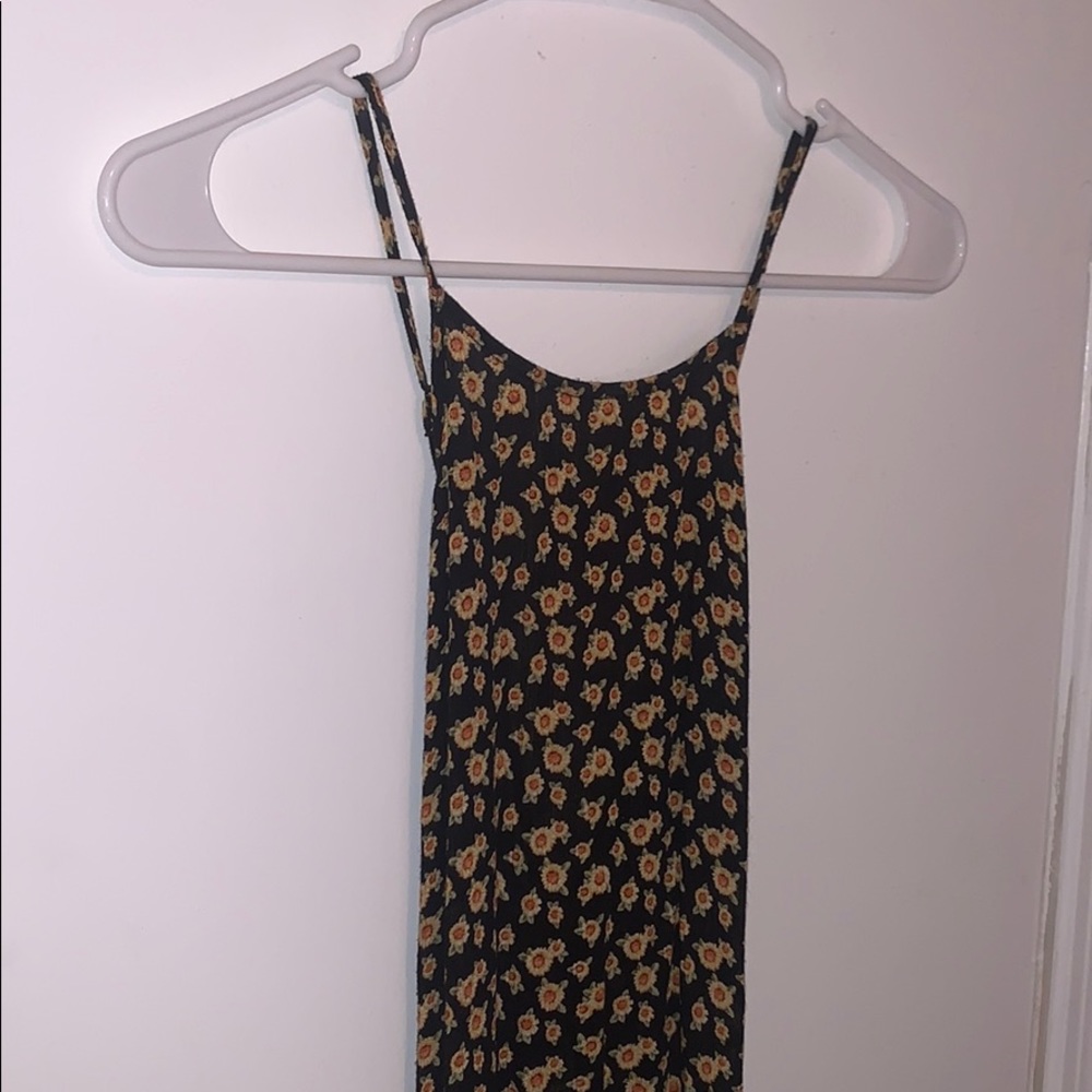 COPY - Sunflower, open back Maxi Dress